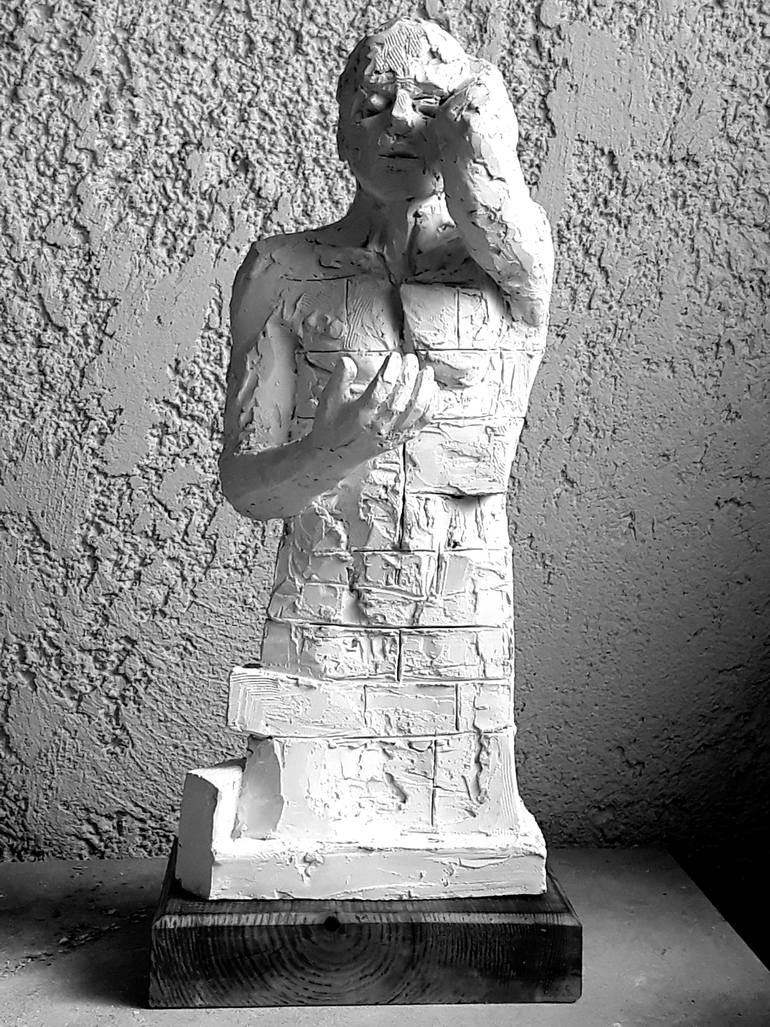 Original Conceptual Fantasy Sculpture by Christakis Christou