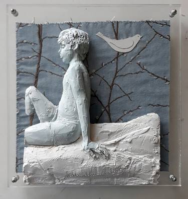 Original Conceptual Fantasy Sculpture by Christakis Christou