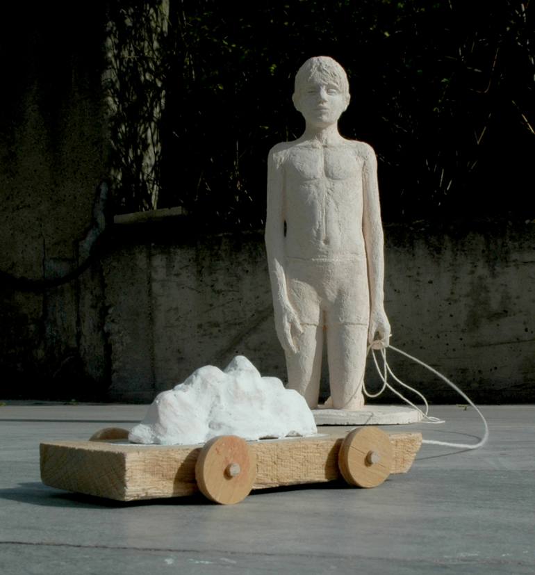 Original Children Sculpture by Christakis Christou