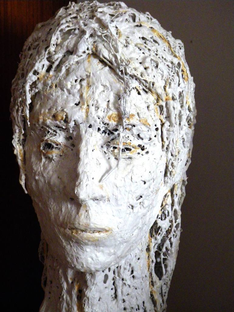 female bust Sculpture by Christakis Christou