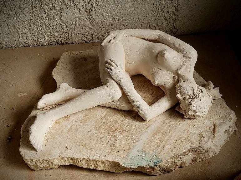 Print of Nude Sculpture by Christakis Christou