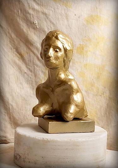 Original Cubism Women Sculpture by Christakis Christou