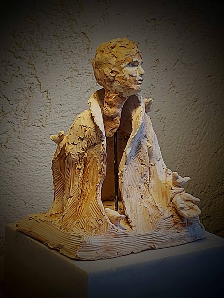 Original Conceptual Fantasy Sculpture by Christakis Christou