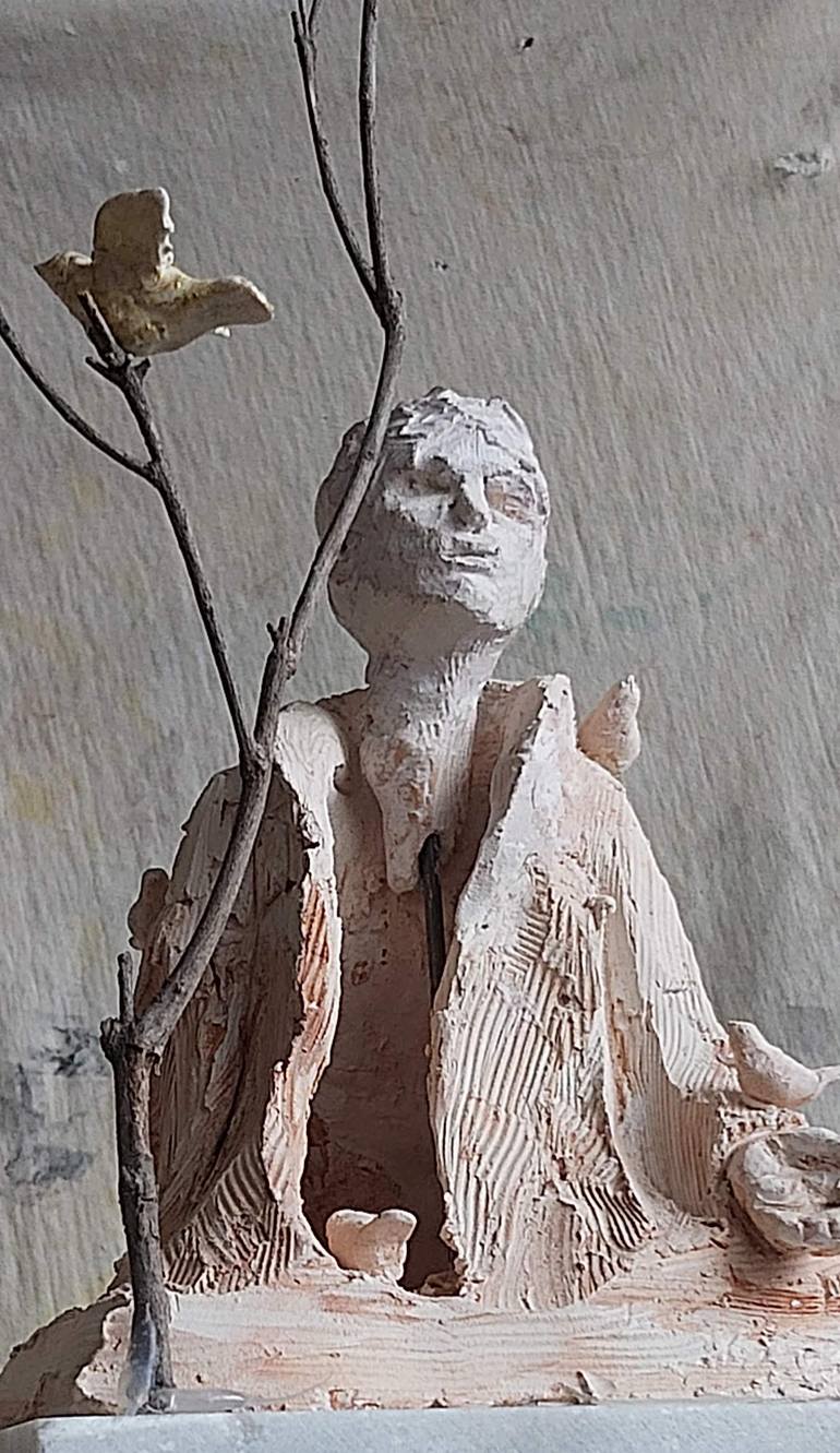 Original Conceptual Fantasy Sculpture by Christakis Christou