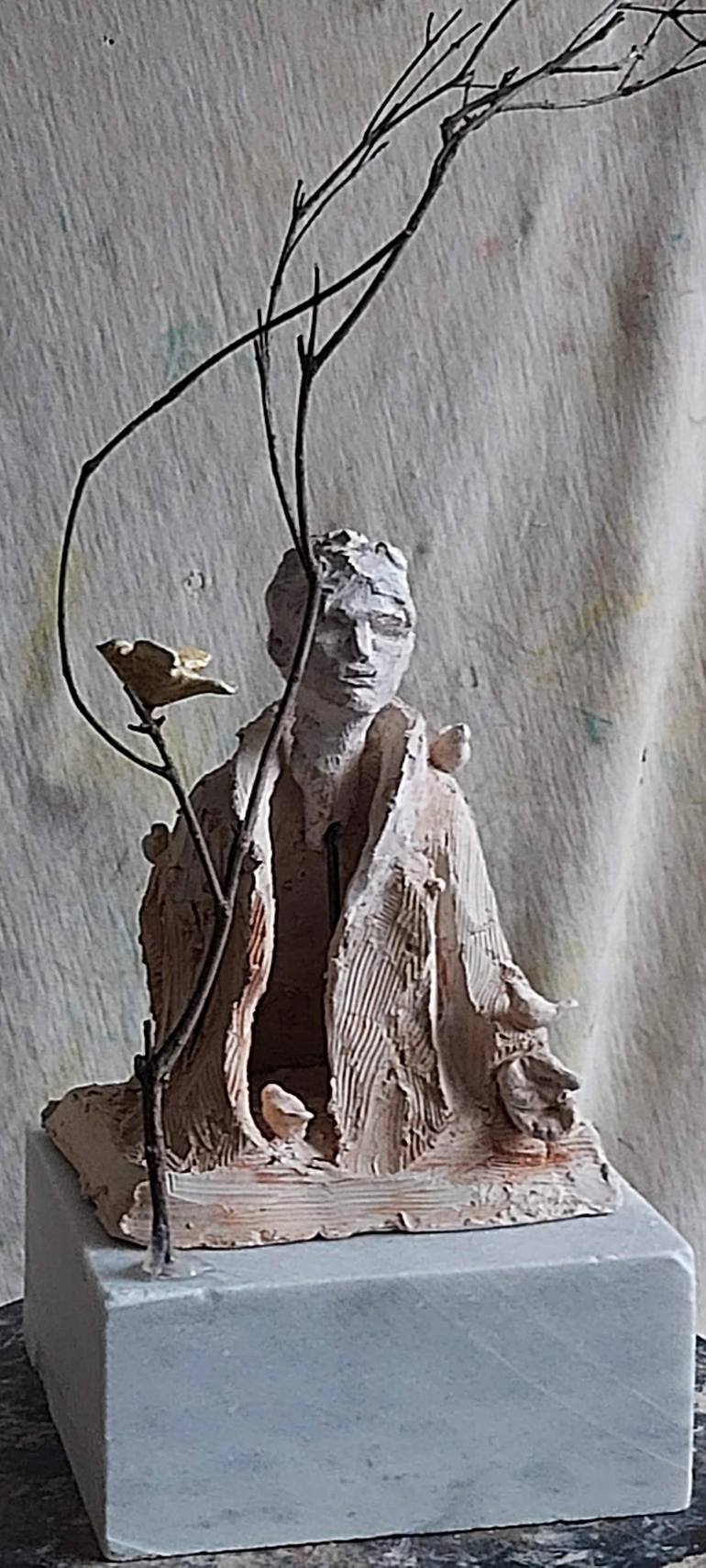 Original Conceptual Fantasy Sculpture by Christakis Christou