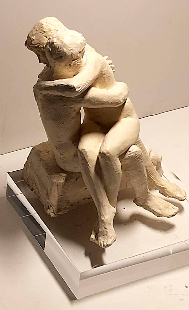 Original Figurative Erotic Sculpture by Christakis Christou