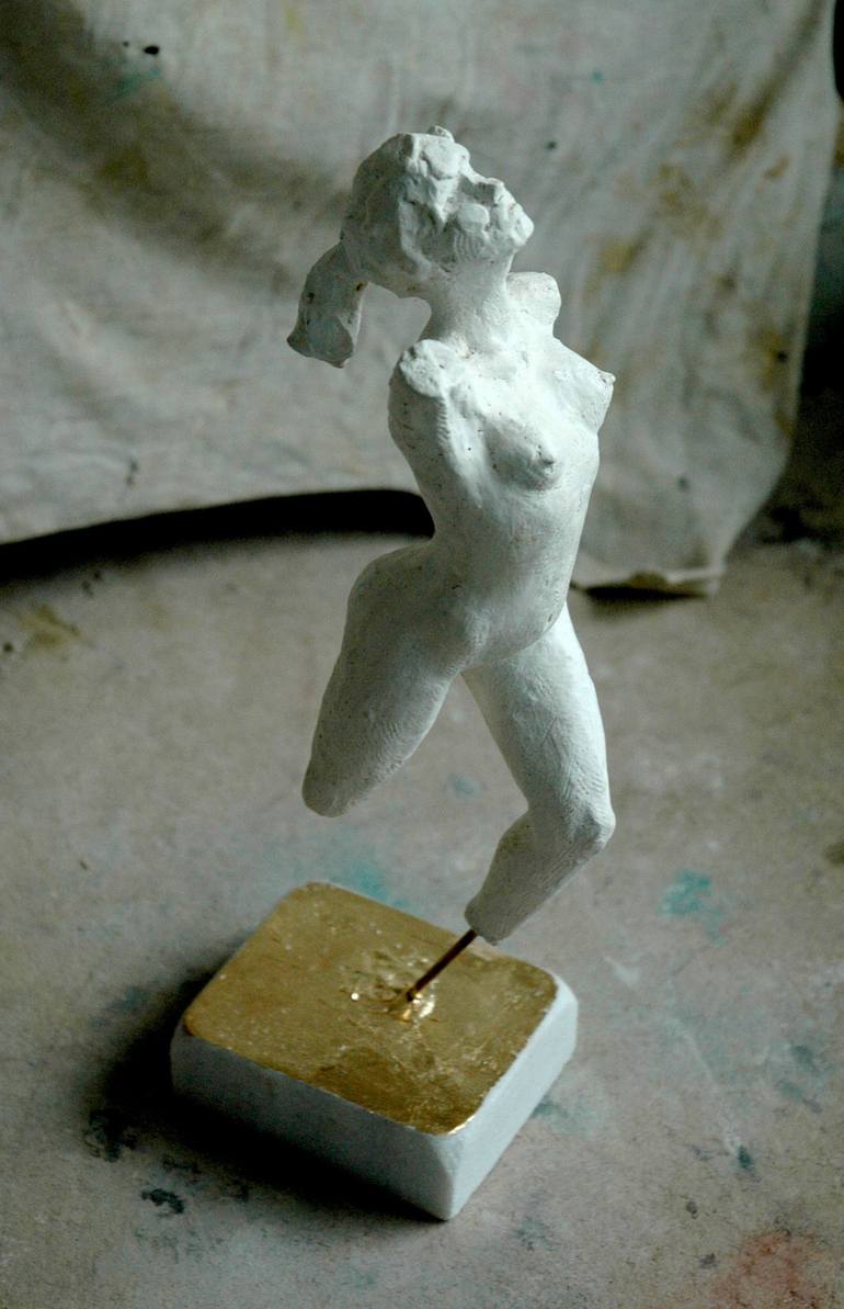 Original Figurative Nude Sculpture by Christakis Christou