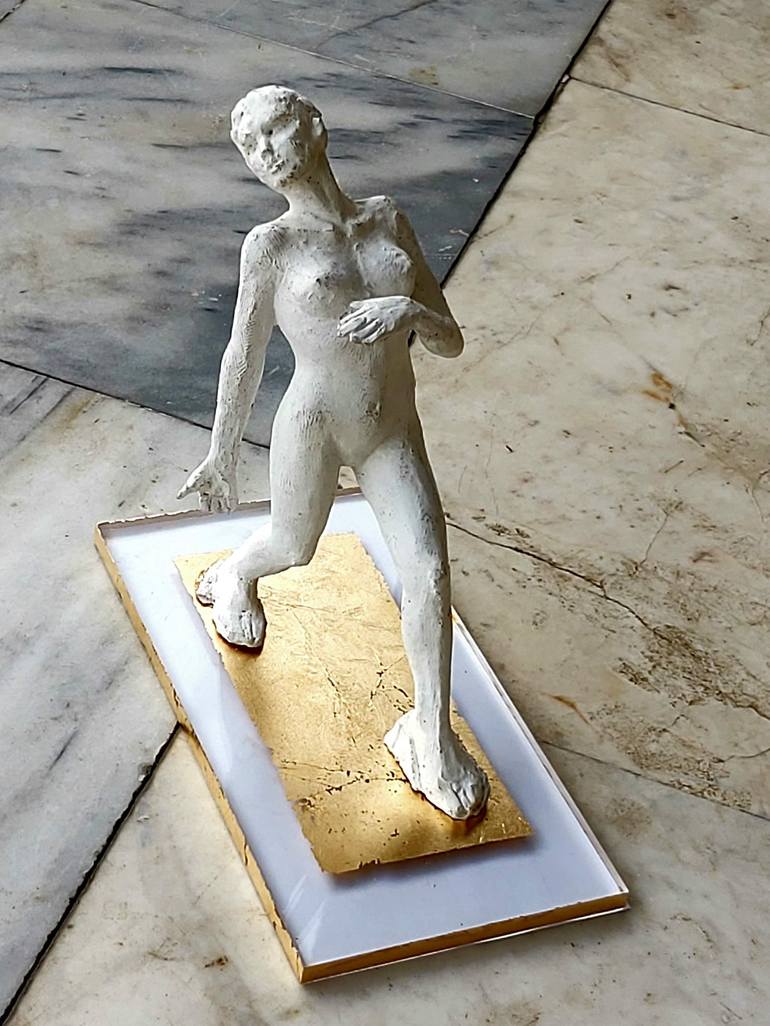 Original Fine Art Nude Sculpture by Christakis Christou