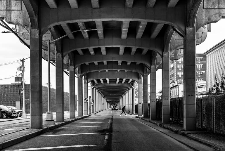 Rockaway Freeway - New York City Photography by Edi Chen | Saatchi Art