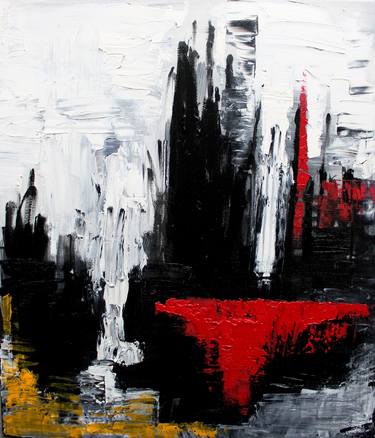 Print of Abstract Expressionism Cities Paintings by Andrea Morelli