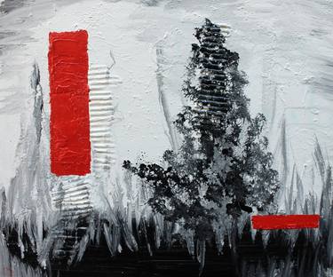 Original Abstract Tree Paintings by Andrea Morelli