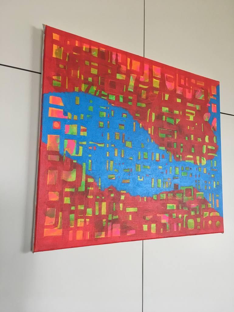 Original Abstract Painting by Anthony Smith