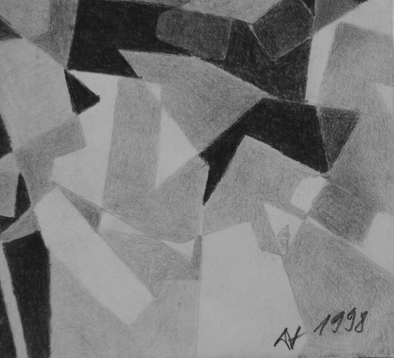 Original Abstract Drawing by Alin Vonica