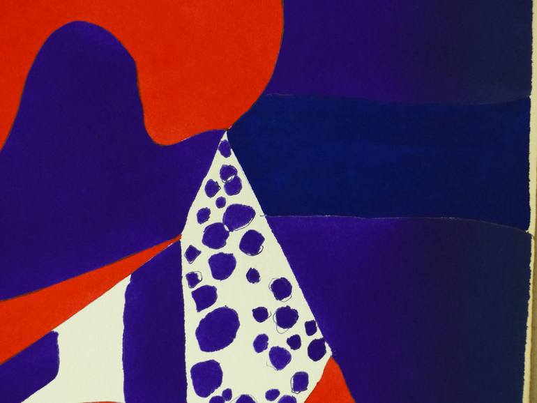 Original Abstract Drawing by Alin Vonica