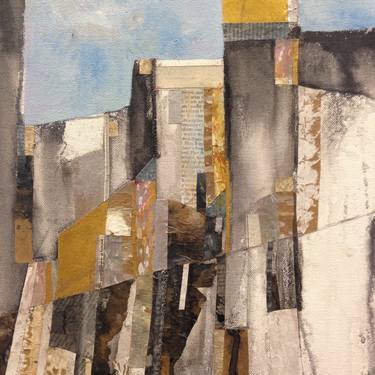 Original Abstract Collage by Hannah Rosenberg