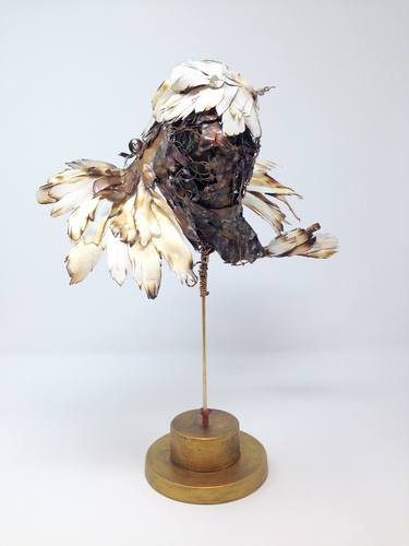 Original Abstract Animal Sculpture by Hannah Rosenberg