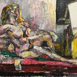 A pose of girl by Luping Zeng