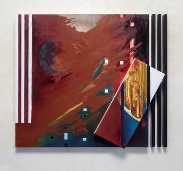 Original Conceptual Abstract Paintings by Lilian istrati