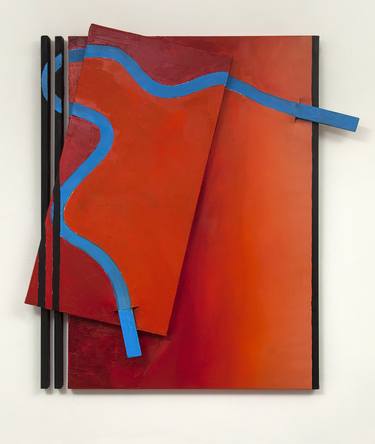 Original Conceptual Abstract Painting by Lilian Istrati