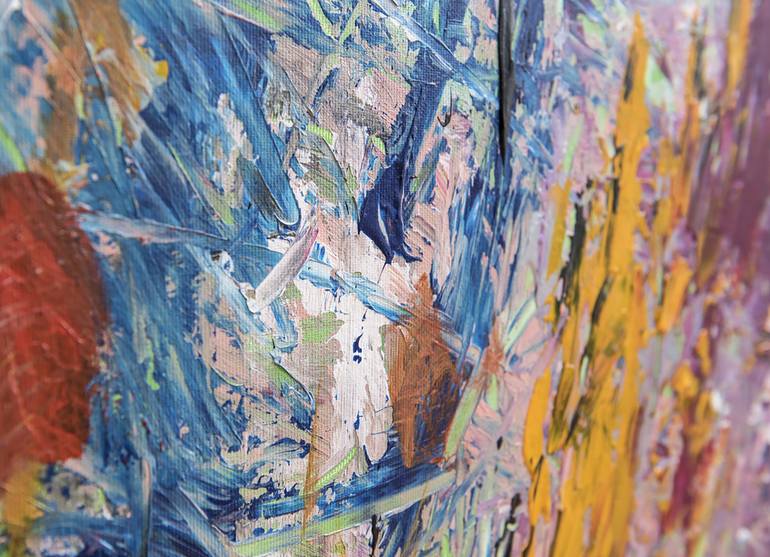 Original Abstract Painting by Mladen Cvetkovic