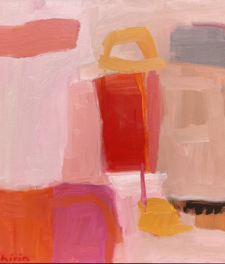 Print of Abstract Painting by Shirin Houston Tabeshfar