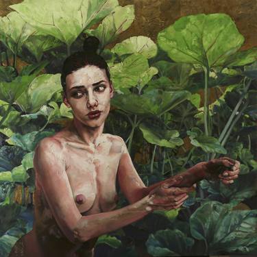 Original Figurative Nude Paintings by Martein Peeters
