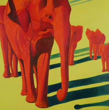 Red Elephants from Tsavo 2 thumb