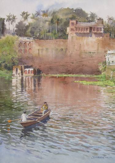 Original Realism Architecture Paintings by Bhargavkumar Kulkarni