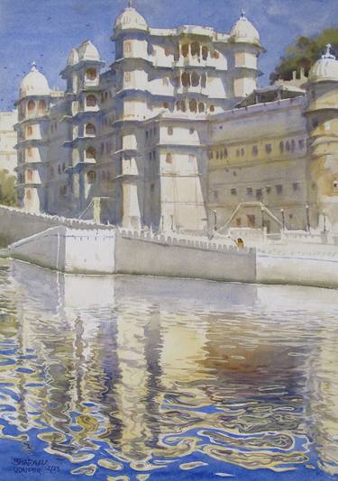 Original Realism Architecture Paintings by Bhargavkumar Kulkarni