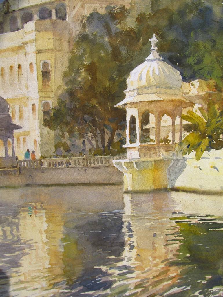 Original Architecture Painting by Bhargavkumar Kulkarni