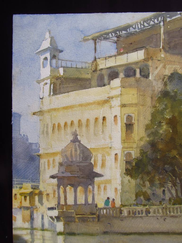 Original Architecture Painting by Bhargavkumar Kulkarni