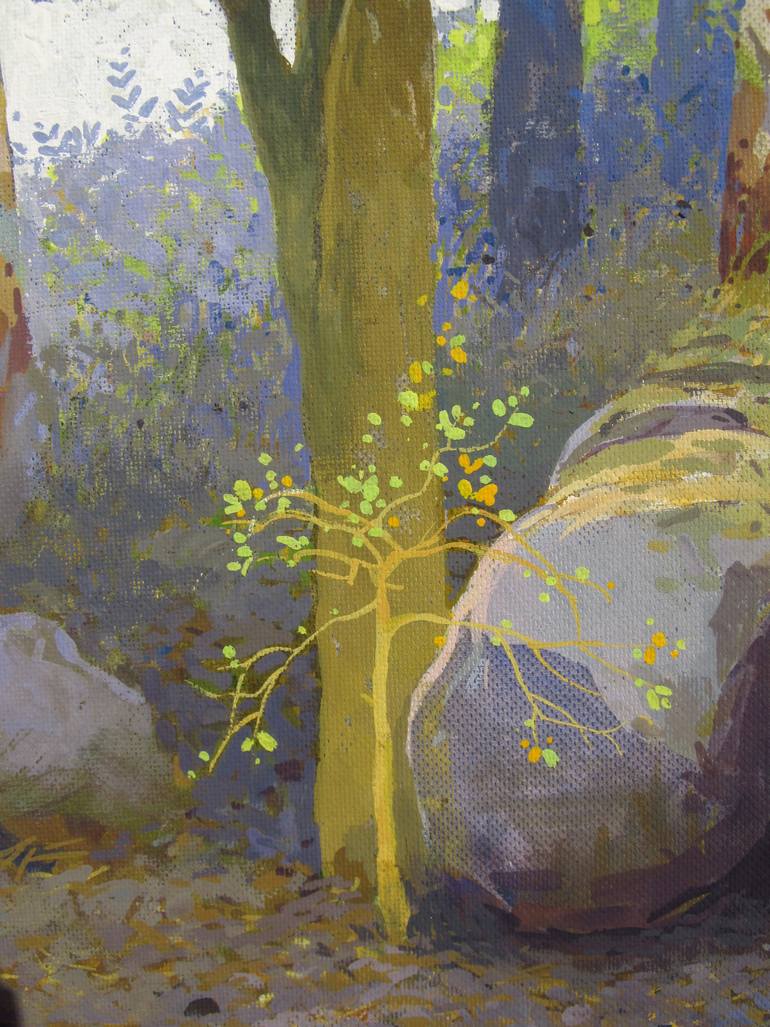 Original Contemporary Landscape Painting by Bhargavkumar Kulkarni