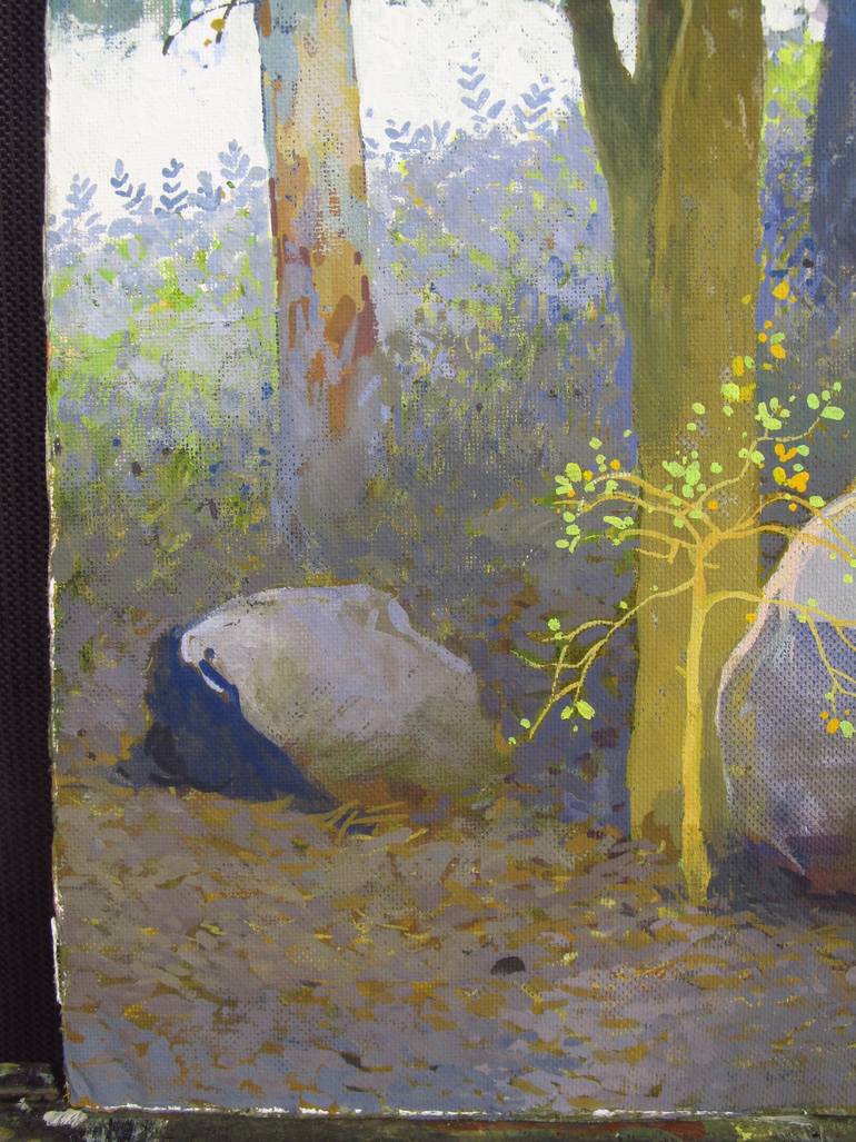 Original Contemporary Landscape Painting by Bhargavkumar Kulkarni