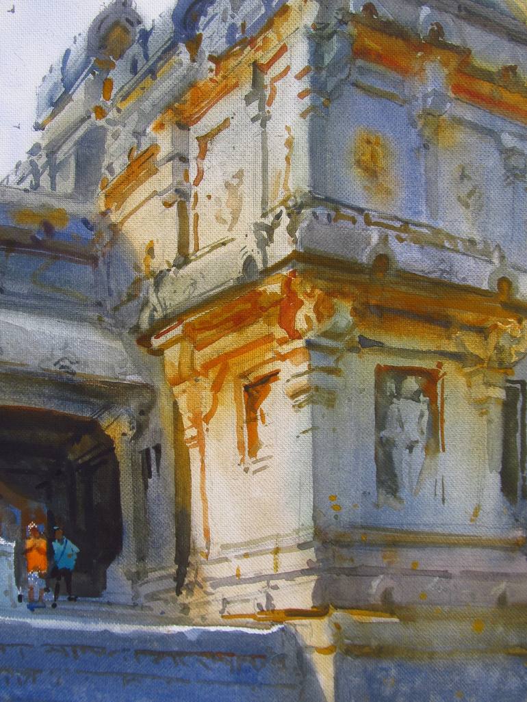 Original Architecture Painting by Bhargavkumar Kulkarni