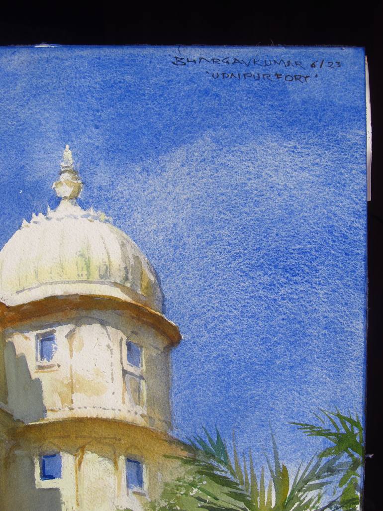 Original Contemporary Architecture Painting by Bhargavkumar Kulkarni