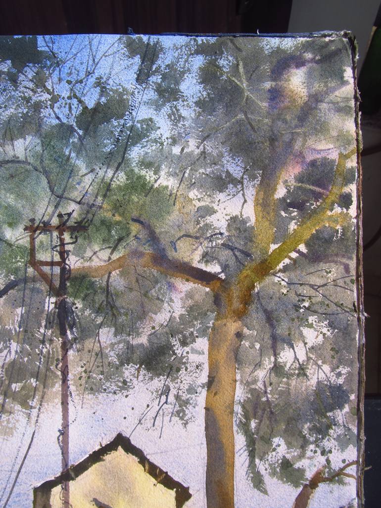 Original Contemporary Landscape Painting by Bhargavkumar Kulkarni