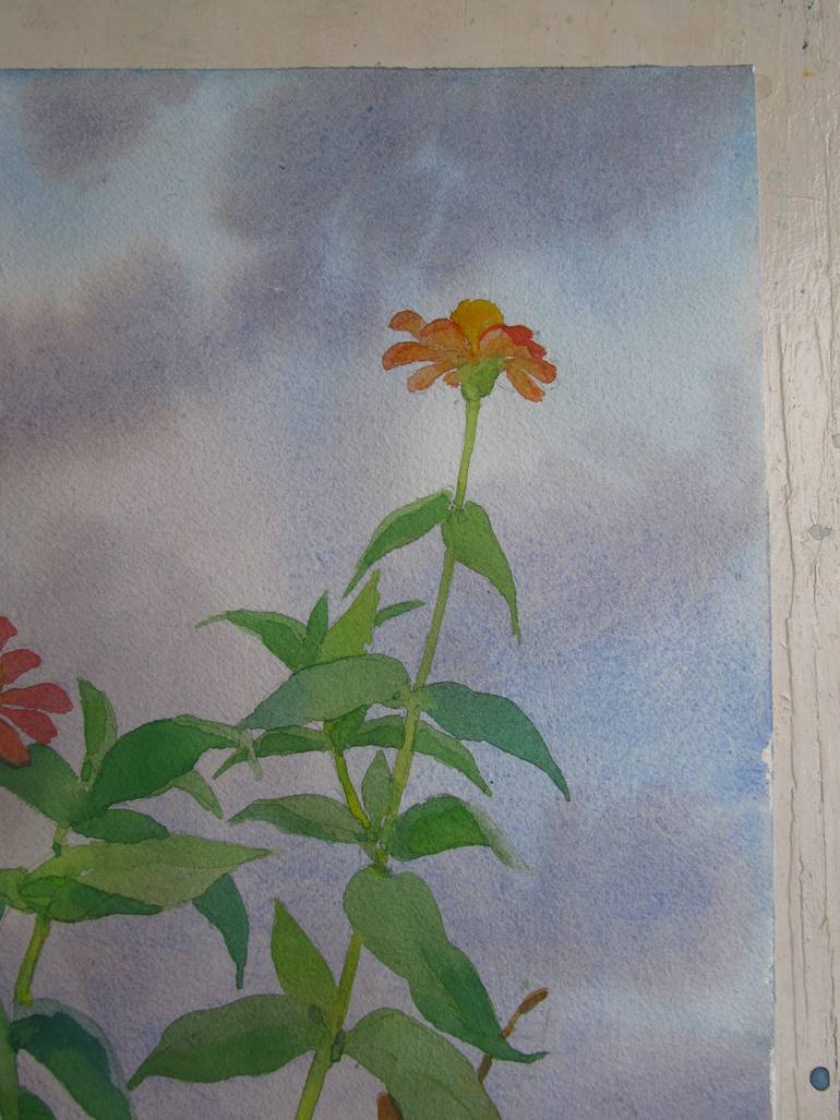 Original Contemporary Landscape Painting by Bhargavkumar Kulkarni