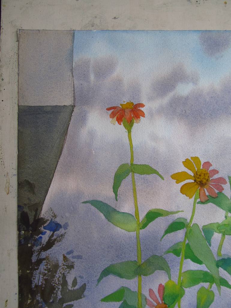 Original Contemporary Landscape Painting by Bhargavkumar Kulkarni