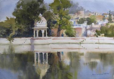Soft reflection, Udaipur thumb
