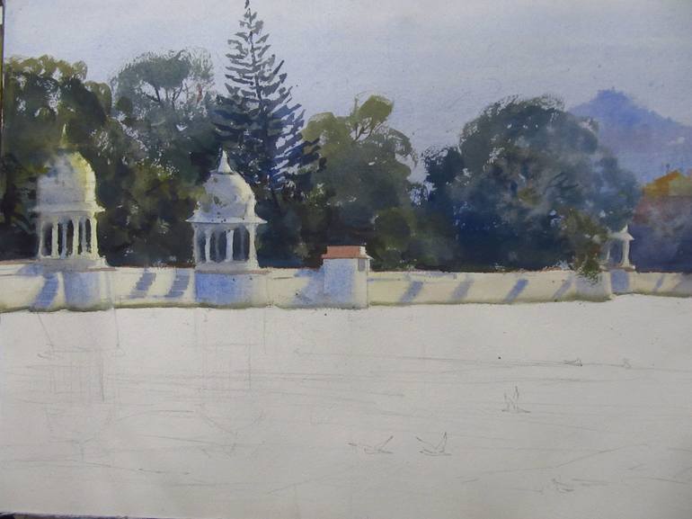 Original Landscape Painting by Bhargavkumar Kulkarni