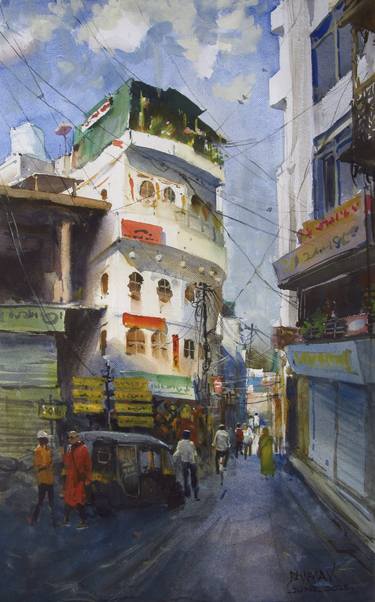 Original Landscape Paintings by Bhargavkumar Kulkarni