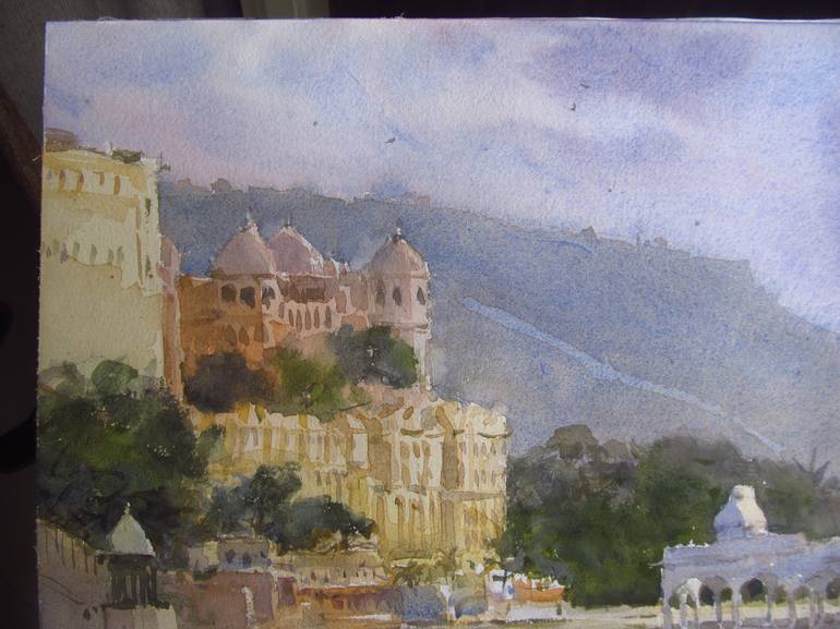 Original Landscape Painting by Bhargavkumar Kulkarni