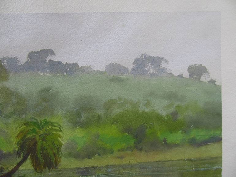 Original Realism Landscape Painting by Bhargavkumar Kulkarni