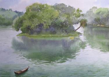 Original Realism Landscape Paintings by Bhargavkumar Kulkarni