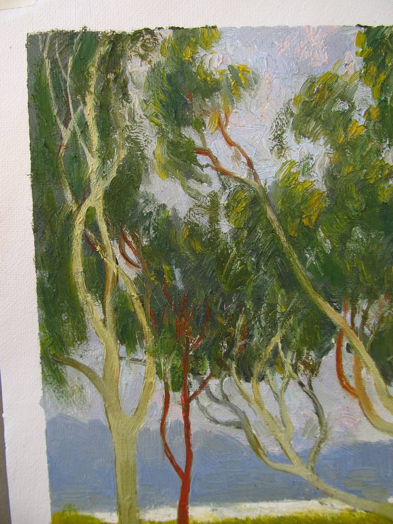 Original Contemporary Landscape Painting by Bhargavkumar Kulkarni