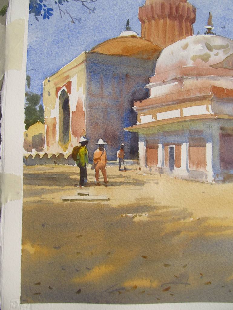 Original Architecture Painting by Bhargavkumar Kulkarni