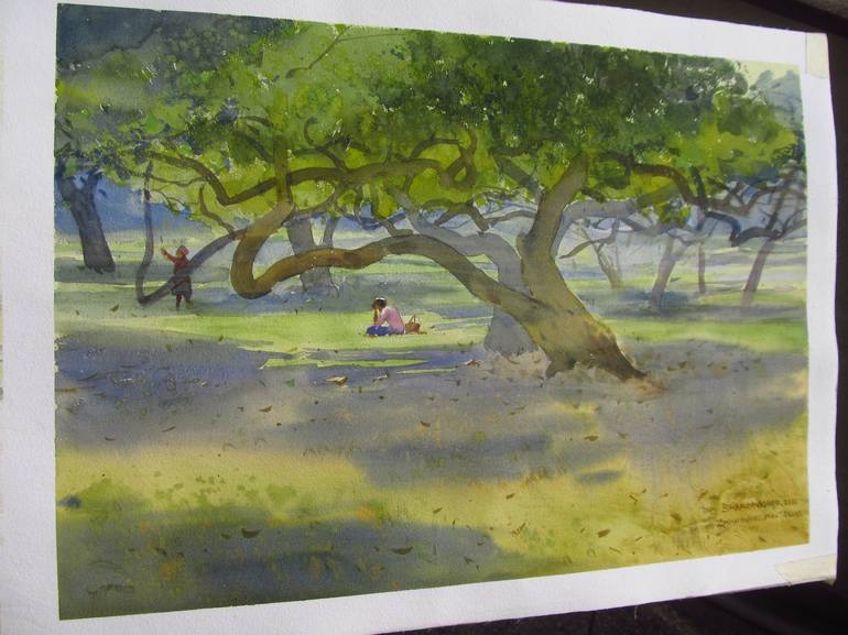 Original Landscape Painting by Bhargavkumar Kulkarni