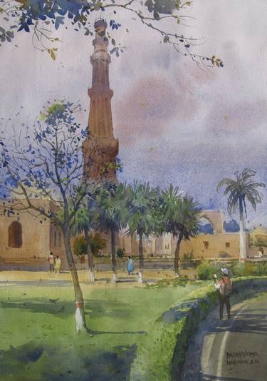 View of the Kutub Minar 2 thumb