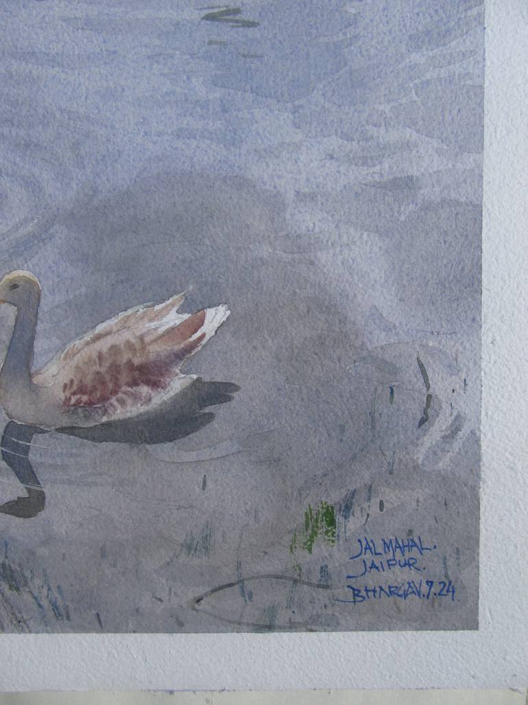 Original Romanticism Landscape Painting by Bhargavkumar Kulkarni