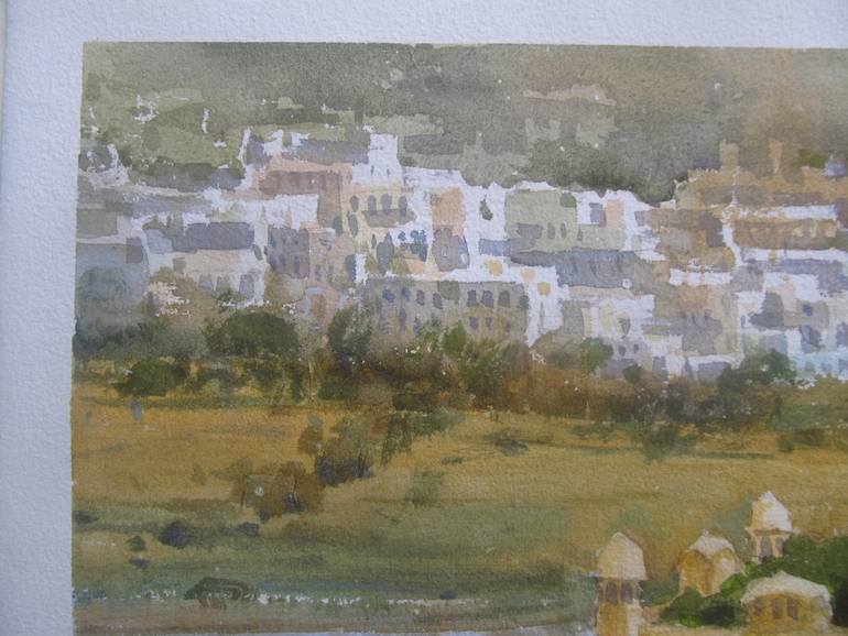 Original Realism Landscape Painting by Bhargavkumar Kulkarni
